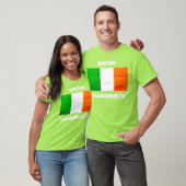 Boston Massachusetts Irish Flag – Irish Pride USA T-Shirt (Unisex)