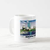 Boston, Massachusetts Kaffeetasse (Vorderseite Links)