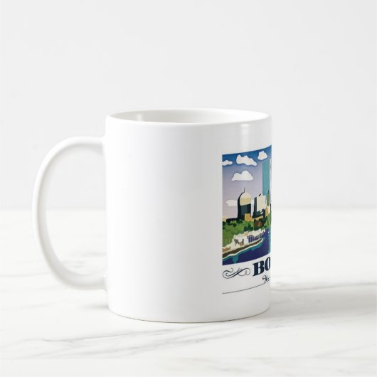 Boston, Massachusetts Kaffeetasse (Links)