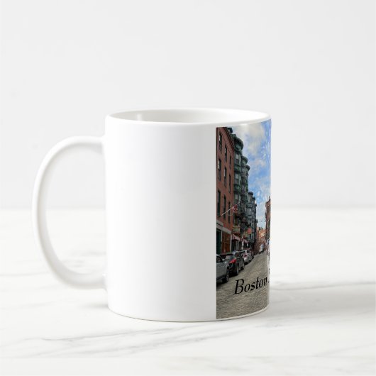 Boston Massachusetts Kaffeetasse (Links)