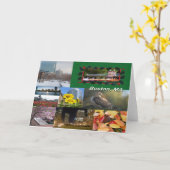 Boston, Massachusetts Karte (Gelbe Blume)