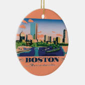 Boston, Massachusetts Keramikornament (Rechts)