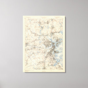 Boston, Massachusetts Leinwanddruck