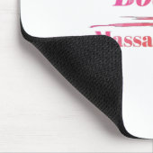 Boston Massachusetts Low Poly Mousepad (Ecke)