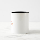 Boston Massachusetts Low Poly Zweifarbige Tasse (Mittel)