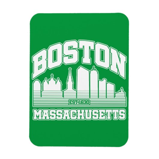 Boston, Massachusetts Magnet (Vertikal)