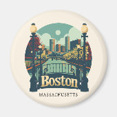 Boston Massachusetts Magnet (Vorne)