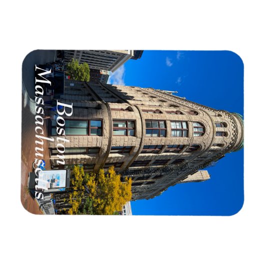 Boston Massachusetts Magnet (Horizontal)