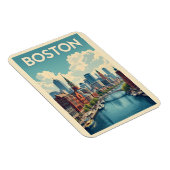 Boston Massachusetts Magnet (Rechte Seite)
