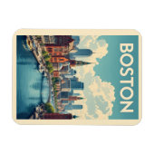 Boston Massachusetts Magnet (Horizontal)
