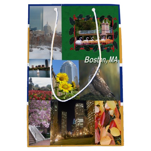 Boston, Massachusetts Mittlere Geschenktüte (Vorderseite)