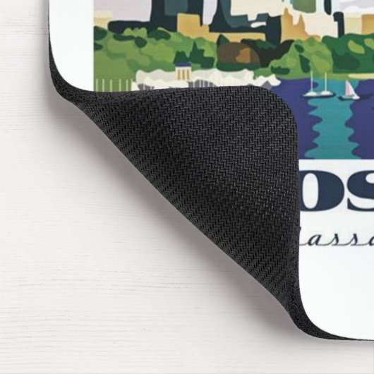 Boston, Massachusetts Mousepad (Ecke)