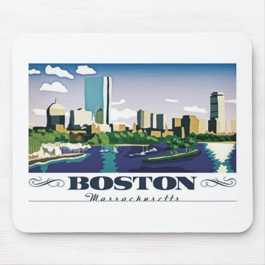 Boston, Massachusetts Mousepad (Vorne)