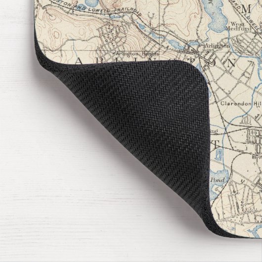 Boston, Massachusetts Mousepad (Ecke)