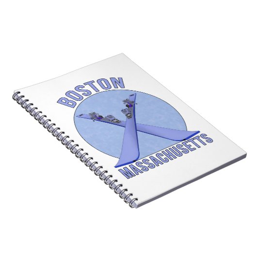 Boston, Massachusetts Notizblock (Rechte Seite)