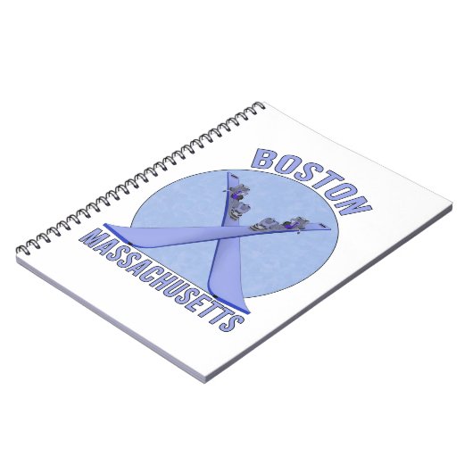 Boston, Massachusetts Notizblock (Linke Seite)