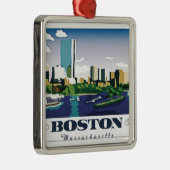 Boston, Massachusetts Ornament Aus Metall (Rechts)