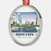 Boston, Massachusetts Ornament Aus Metall (Links)