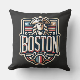 Boston Massachusetts Paul Revere Kissen
