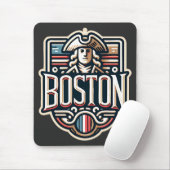 Boston Massachusetts Paul Revere Mousepad (Mit Mouse)