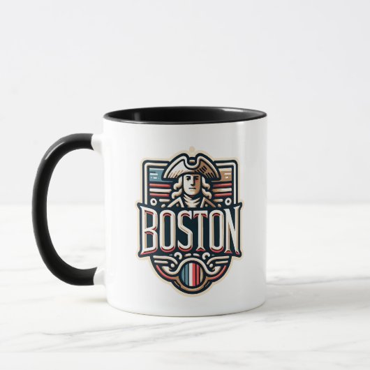 Boston Massachusetts Paul Revere Tasse (Links)