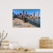 Boston Massachusetts Poster (Küche)