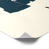 Boston Massachusetts Poster (Ecke)