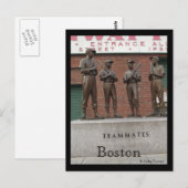 Boston, Massachusetts Postkarte (Vorne/Hinten)