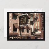 Boston, Massachusetts Postkarte (Vorne/Hinten)