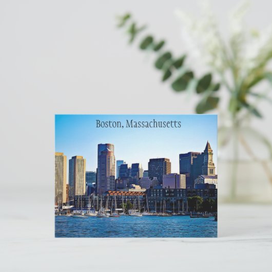Boston, Massachusetts Postkarte (Stehend Vorderseite)