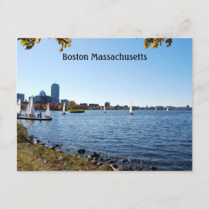 Boston Massachusetts Postkarte