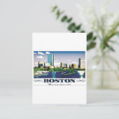 Boston, Massachusetts Postkarte (Stehend Vorderseite)