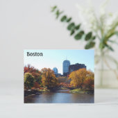 Boston Massachusetts Postkarte (Stehend Vorderseite)