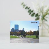 Boston Massachusetts Postkarte (Stehend Vorderseite)