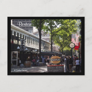 Boston, Massachusetts Postkarte