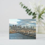 Boston, Massachusetts Postkarte (Stehend Vorderseite)