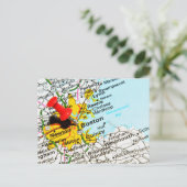 Boston, Massachusetts Postkarte (Stehend Vorderseite)