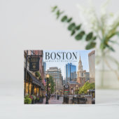 Boston, Massachusetts Postkarte (Stehend Vorderseite)