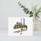 Boston, Massachusetts Postkarte (Stehend Vorderseite)