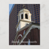 Boston, Massachusetts Postkarte (Vorderseite)
