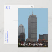 Boston Massachusetts Prudential Tower Post Card Postkarte (Vorne/Hinten)