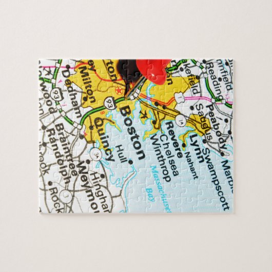 Boston, Massachusetts Puzzle (Horizontal)