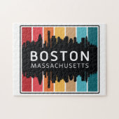 Boston Massachusetts Puzzle (Horizontal)