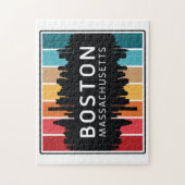 Boston Massachusetts Puzzle (Vertikal)
