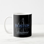 Boston Massachusetts Sailing Kaffeetasse (Links)
