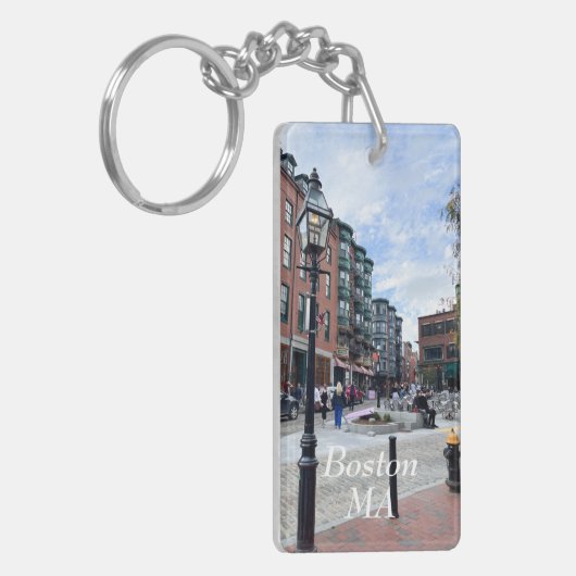 Boston Massachusetts Schlüsselanhänger (Vorderseite links)