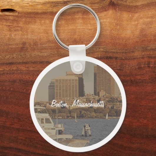 Boston, Massachusetts Schlüsselanhänger (Vorderseite)