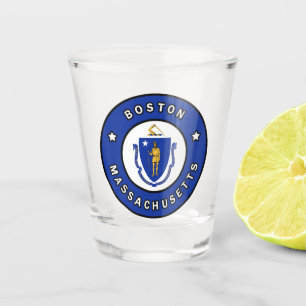 Boston Massachusetts Schnapsglas