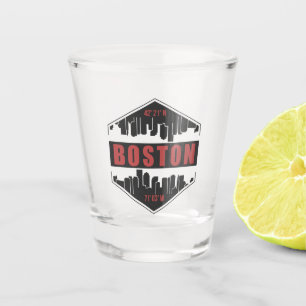 Boston Massachusetts Schnapsglas