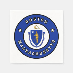 Boston Massachusetts Serviette